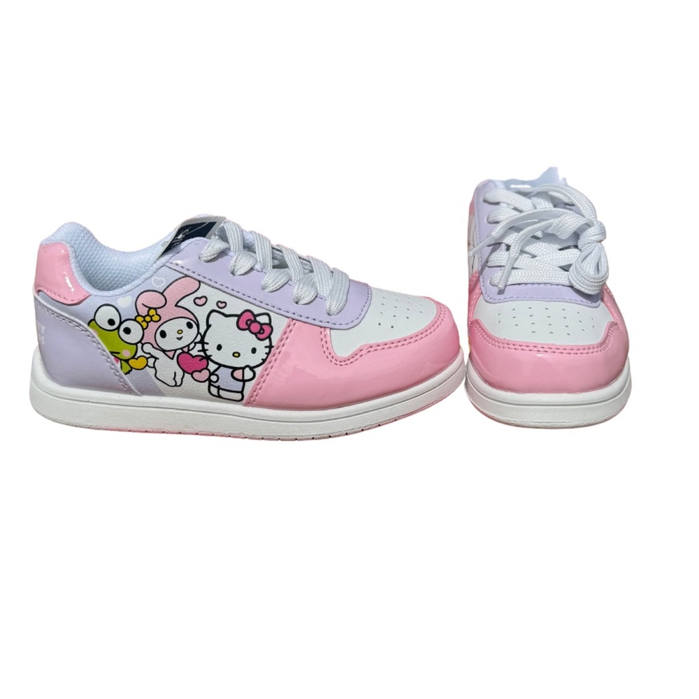 Pink and White Kids Hello Kitty Sneakers